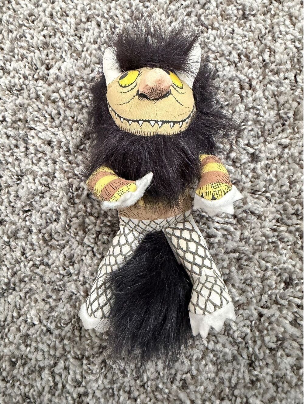 Crocodile Creek Moishe "Where The Wild Things Are" Maurise Sendak Plush doll